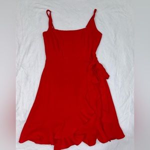 Red dress